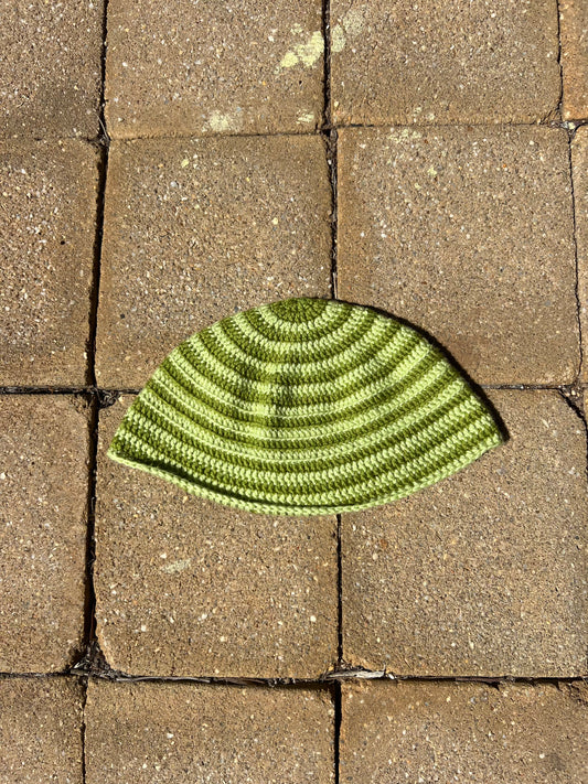 Skull Cap Beanie: Sage