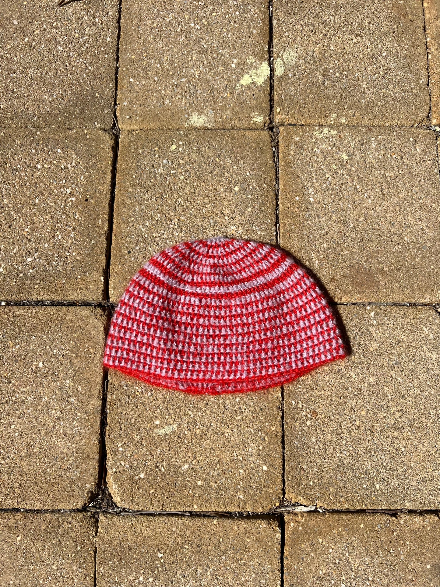 Skull Cap Beanie: Rose