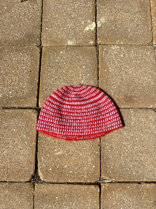 Skull Cap Beanie: Rose